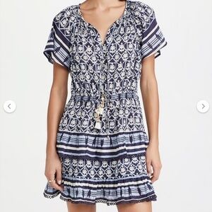 BELL MINI DRESS, BLUE, SMALL